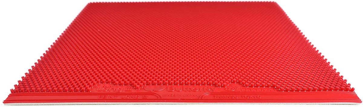 Feint Long III Table Tennis Rubber: Butterfly Feint Long III (Entire View)